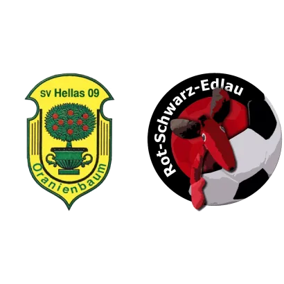 (1F) SV Hellas 09 <span class="nowrap bold mx-1">0 : 12</span> SV Rot-Schwarz Edlau