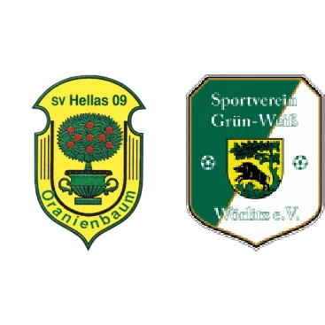 (1F) SV Hellas 09 <span class="nowrap bold mx-1">2 : 0</span> Grün Weiß Wörlitz