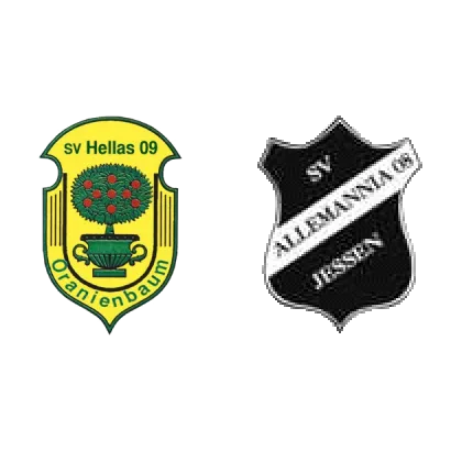 (1M) SV Hellas 09 <span class="nowrap bold mx-1">1 : 0</span> SV Allemannia Jessen II