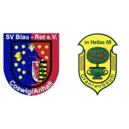 (2M) SV Blau-Rot Coswig II <span class="nowrap bold mx-1">2 : 9</span> SV Hellas 09 II