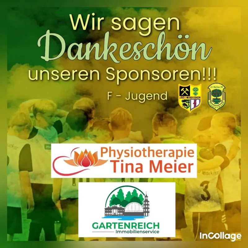 Sponsoring überrascht die F-Jugend