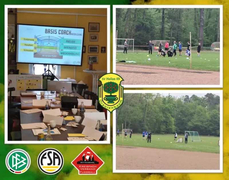 Erfolgreiche DFB Basiscoach-Ausbildung