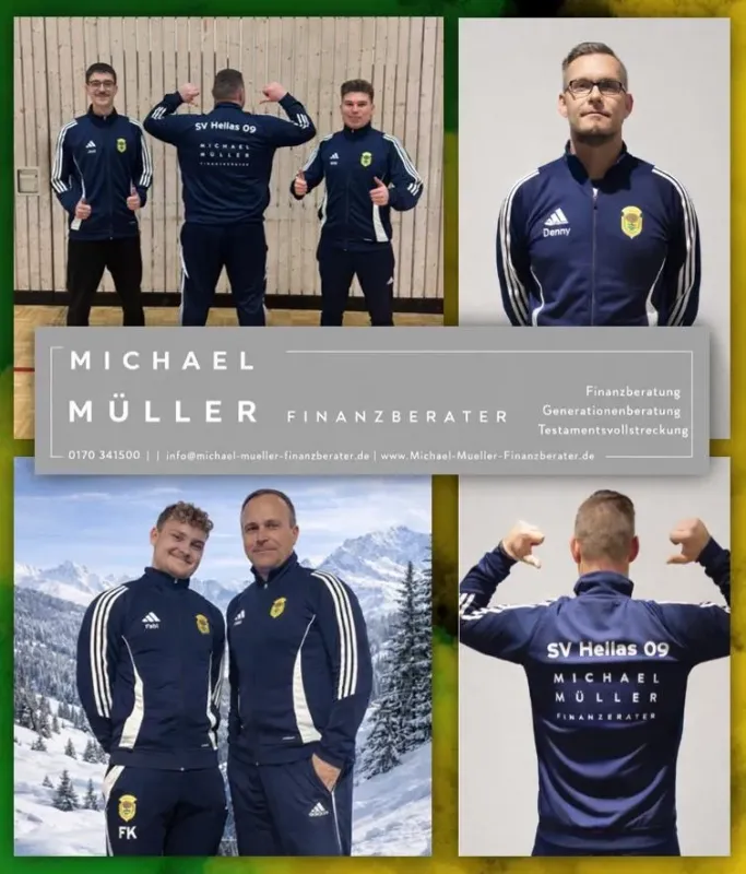 Neue Jacken für unser Trainerteam