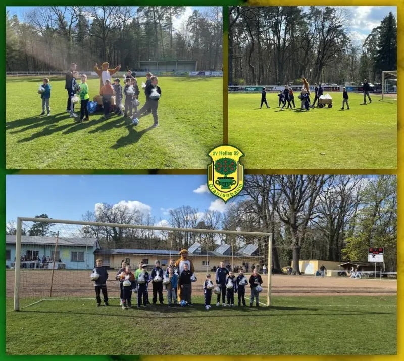 Osterüberraschung in der Halbzeitpause