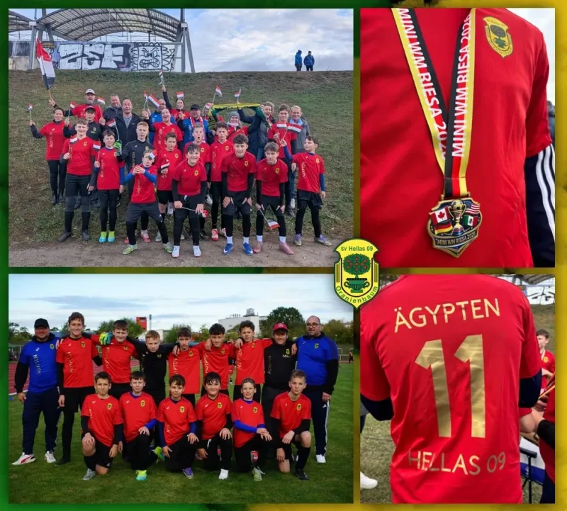 D-Jugend bei der Mini-WM in Riesa