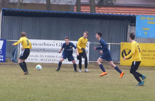 31.03.2018 SG Zahna/Abtsdorf vs. JSG Heidekicker